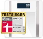 ADE K&ouml;rper-Analyse-Waage Personenwaage digital K&ouml;rperfettwaage Ines bis 200...