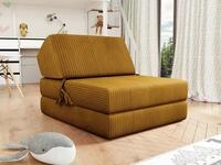 MIRJAN24 Schlafsofa Kevin Cord, mit Schlaffunktion, Bettsessel, Klappmatratze,