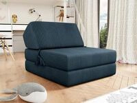 MIRJAN24 Schlafsofa Kevin Cord, mit Schlaffunktion, Bettsessel, Klappmatratze,