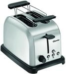 Bartscher Toaster Toaster TBRB20, Edelstahl geb&uuml;rstet, 100373