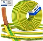 HB-DIGITAL Erdungskabel 10mm2 PVC Aderleitung H07V-K flexibles Kabel gr&uuml;n-gelb