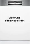 BOSCH teilintegrierbarer Geschirrsp&uuml;ler Serie 4 SMI4EVS08E, 14 Ma&szlig;gedecke, Mit