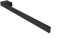 kalb Handtuchhalter Handtuchhalter J&ouml;rn f&uuml;r Waschtisch, schwarz, Aluminium, L&auml;nge