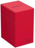 Ultimate Guard Sammelkarte Flip`n`Tray 133+ XenoSkin Monocolor - Rot