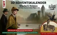 frechverlag Adventskalender 24 DAYS ESCAPE 3D-Adventskalender - Sherlock Holmes...