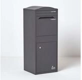 Smart Parcel Box Paketbriefkasten Gro&szlig;er Paketbriefkasten mit gebogenem Dach,