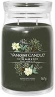 Yankee Candle Duftkerze Silver Sage & Pine signature sv&iacute;&Auml;ka velk&aacute; 567 g