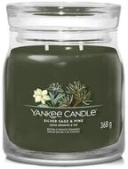 Yankee Candle Duftkerze Silver Sage & Pine Signaturkerze 368 g
