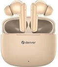 Denver DENVER In-Ear Ohrh&ouml;rer TWE-48, hellbeige In-Ear-Kopfh&ouml;rer