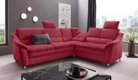 OTTO home Ecksofa Cardoso L-Form, Federkern, wahlweise mit Bett, Schubkasten,