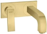 hansgrohe Unterputzarmatur Axor Citterio Einhebel-Waschtischmischer mit Platte...
