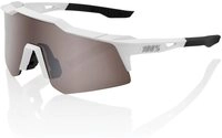 100% Sportbrille 100% Speedcraft XS - HiPER Mirror unis Matte White HiPER Silver -