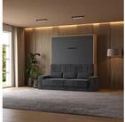 SMARTBett Schrankbett Schrankbett + SOFA Anthrazit M1 160x200 V Kaiserberg