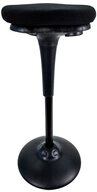 D&ouml;nges Stehhilfe Ergonomische Stehhilfe mit Swingfu&szlig;, schwarz