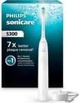 Philips Sonicare Elektrische Zahnb&uuml;rste Series 5300 HX7108/01, Aufsteckb&uuml;rsten: 1