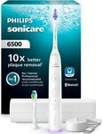 Philips Sonicare Elektrische Zahnb&uuml;rste Series 6500 HX7410/02, Aufsteckb&uuml;rsten: 2