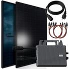 SUNNIVA Balkonkraftwerk 920W BIFAZIAL FULLBLACK komplett Steckdose, (TSUN 800W