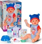 Baby Born Babypuppe Jonas, 43 cm (Set, 11-tlg), mit 10 lebensechten Funktionen