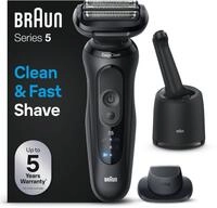Braun Elektrorasierer Series 5 52-N7200cc, Reinigungsstation, Wasserdichter