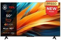 TCL 50PF650 LED-Fernseher (126 cm/50 Zoll, 4K Ultra HD, Fire TV, Fire TV / Smart TV,