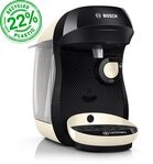 TASSIMO Kapselmaschine happy friendly TAS107E, &uuml;ber 70 Getr&auml;nke, platzsparend,