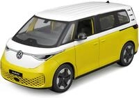 Maisto&reg; Modellauto VW ID.Buzz (wei&szlig;-gelb), Ma&szlig;stab 1:24, detailliertes Modell