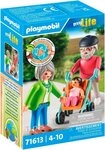 Playmobil&reg; Gro&szlig;eltern mit Baby (71613), myLife Konstruktions-Spielset, (11...