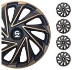 OMAC Radkappen Sparco 14 Zoll Roma Silber Grau 4tlg, (4-St) Einfache...