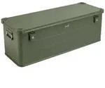 ALUBOX Kiste pulverbeschichtete Transportkiste 159 Liter (117 x 43 x 40 cm), leicht