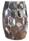 Wohnling Beistelltisch WL5.475 Dekotisch Metall Ablagetisch Anstelltisch Silber