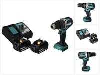 Makita Akku-Schlagbohrschrauber DHP 484 RM Akku Schlagbohrschrauber 18 V 54 Nm