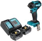 Makita Akku-Schrauber DDF 083 SF 18 V 40 Nm 1/4'' + 2x Akku 3,0 Ah + Ladeger&auml;t