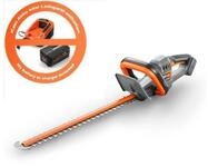 FUXTEC Akku-Heckenschere FX-E1HS20, 2Ah-Akku, 52cm Arbeitsbereich, 20V, bis zu...