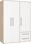 FORTE Kleiderschrank Mokkaris, zeitloses Design, 3&ndash;4 T&uuml;ren, Made in Europe (B/H/T