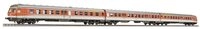 Liliput Elektrolokomotive Liliput L133169 H0 3-tlg. Dieseltriebwagen BR 614/914...