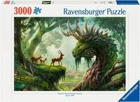 Ravensburger Puzzle Der Walddrache erwacht, 3000 Puzzleteile, Made in Germany