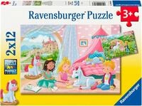 Ravensburger Puzzle Zauberhafte Freundschaft, 24 Puzzleteile, 2x12 Teile, Made...