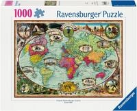 Ravensburger Puzzle Mit Fahrrad um die Welt, 1000 Puzzleteile, Made in Germany