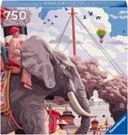 Ravensburger Verlag GmbH Puzzle Reise um die Erde in 80 Tagen, Puzzleteile