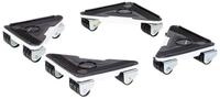 WAGNER design yourself Transportroller Transporthilfe 4er Set - 17 x 17 x 23cm -