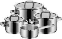 WMF Topf-Set Function 4 7610, (3 x Kocht&ouml;pfe (16/20/24) mit Deckeln, 1 x