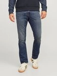Jack & Jones Regular-fit-Jeans JJICLARK im Used-Look, Stretchkomfort und niedrige