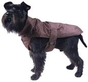 Fashion Dog Hundemantel Hundemantel mit Kunstpelz-Futter, Braun