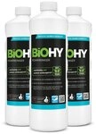 BiOHY Rohrreiniger 3er Pack (3 x 1 Liter Flasche) Rohrreiniger (3-St)