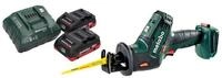 metabo Kompakt-Handkreiss&auml;ge SSE 18 LTX Compact 18 V 13 mm + 2x LiHD Akku 4,0 Ah +