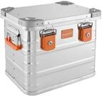ALUBOX Kiste Aufbewahrungsbox Metallkiste mit Deckel, umlaufende Gummidichtung - mit
