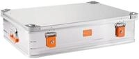 ALUBOX Aufbewahrungsbox Alukiste Transportkiste mit Druckguss Stapelecken (stapelbar