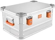 ALUBOX Aufbewahrungsbox Premium Alukiste 47 Liter pulverbeschichtet (7 verschiedene