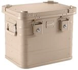 ALUBOX Kiste Aufbewahrungsbox E31 Liter Metallkiste mit Deckel, umlaufende