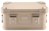 ALUBOX Kiste mit Deckel Metallkiste Spielzeugkiste Alukiste 18 Liter (Abmessungen 42